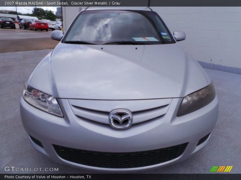 Glacier Silver Metallic / Gray 2007 Mazda MAZDA6 i Sport Sedan