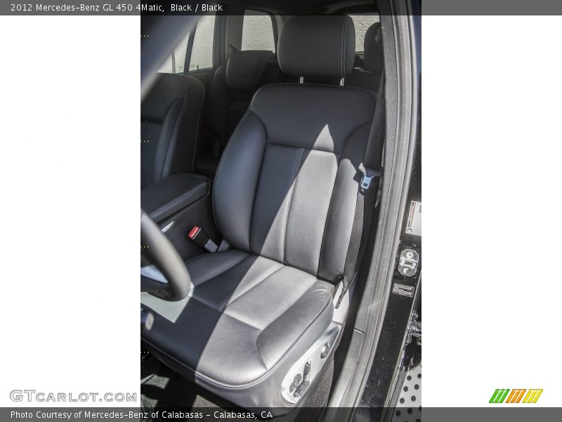 Black / Black 2012 Mercedes-Benz GL 450 4Matic