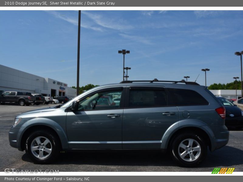 Silver Steel Metallic / Dark Slate Gray 2010 Dodge Journey SE