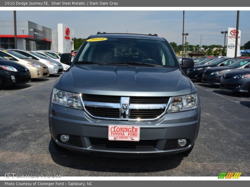 Silver Steel Metallic / Dark Slate Gray 2010 Dodge Journey SE