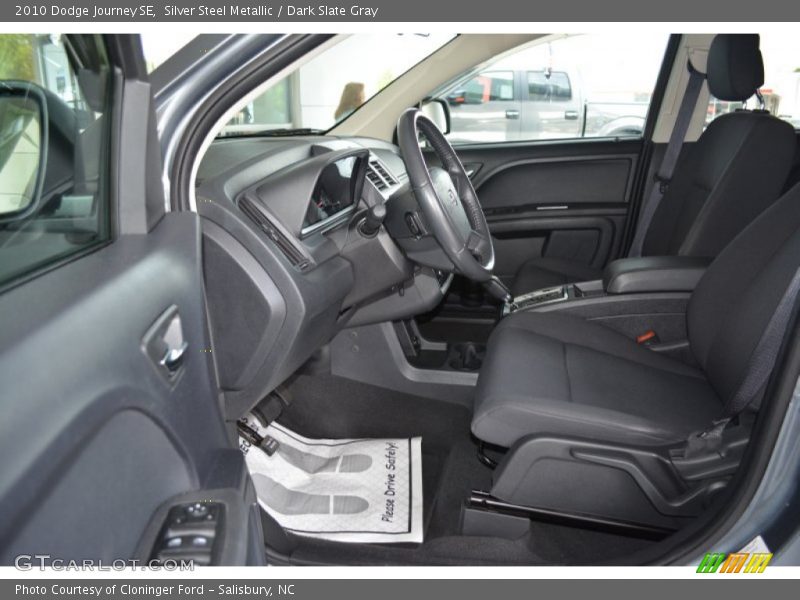 Silver Steel Metallic / Dark Slate Gray 2010 Dodge Journey SE