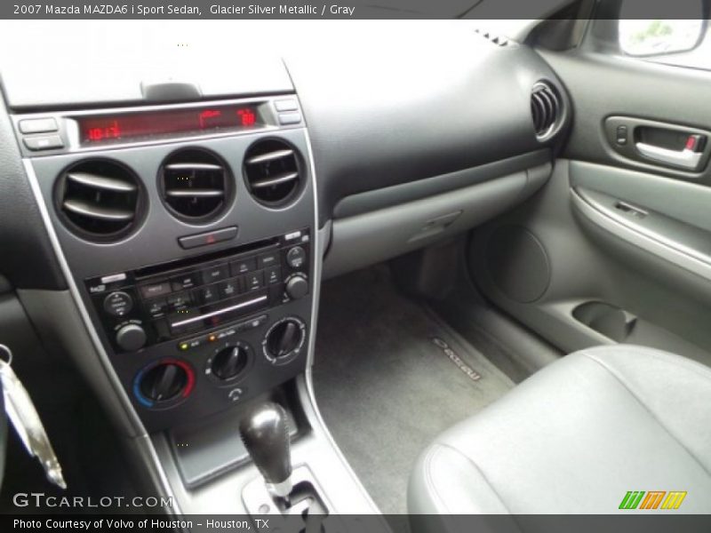 Glacier Silver Metallic / Gray 2007 Mazda MAZDA6 i Sport Sedan
