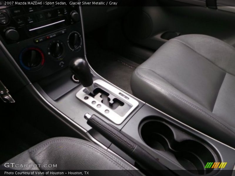 Glacier Silver Metallic / Gray 2007 Mazda MAZDA6 i Sport Sedan