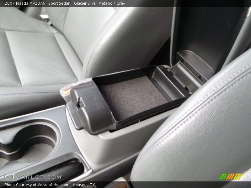 Glacier Silver Metallic / Gray 2007 Mazda MAZDA6 i Sport Sedan