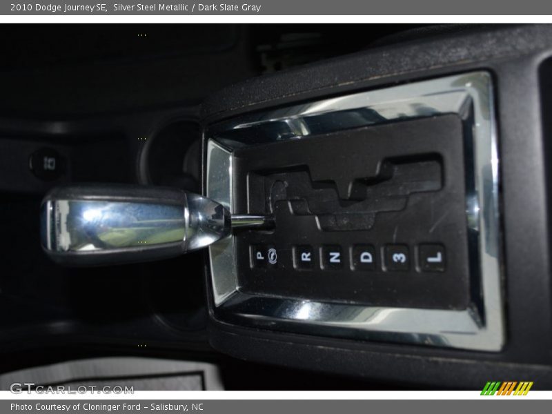 Silver Steel Metallic / Dark Slate Gray 2010 Dodge Journey SE