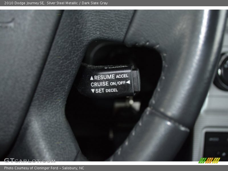 Silver Steel Metallic / Dark Slate Gray 2010 Dodge Journey SE