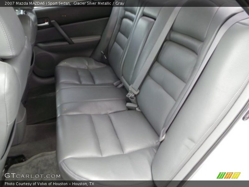Glacier Silver Metallic / Gray 2007 Mazda MAZDA6 i Sport Sedan