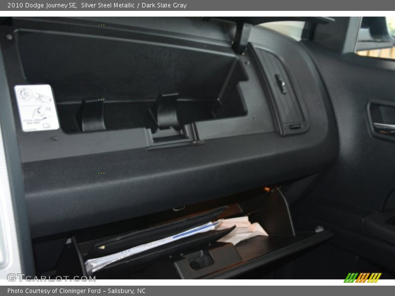 Silver Steel Metallic / Dark Slate Gray 2010 Dodge Journey SE