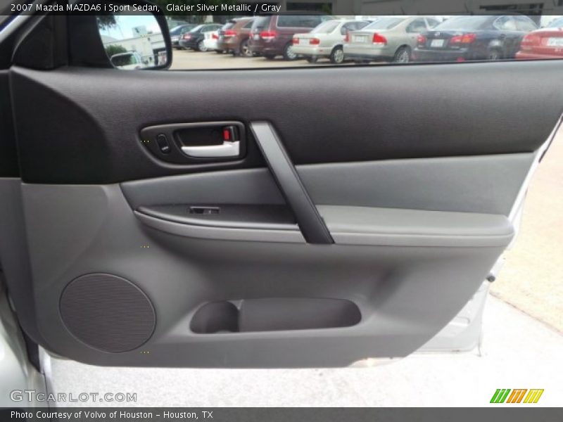 Glacier Silver Metallic / Gray 2007 Mazda MAZDA6 i Sport Sedan