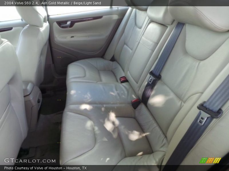 Ash Gold Metallic / Beige/Light Sand 2004 Volvo S60 2.4