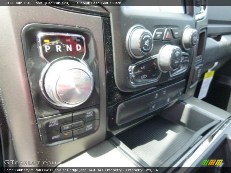 Blue Streak Pearl Coat / Black 2014 Ram 1500 Sport Quad Cab 4x4