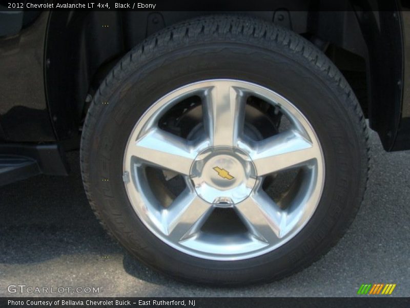 Black / Ebony 2012 Chevrolet Avalanche LT 4x4