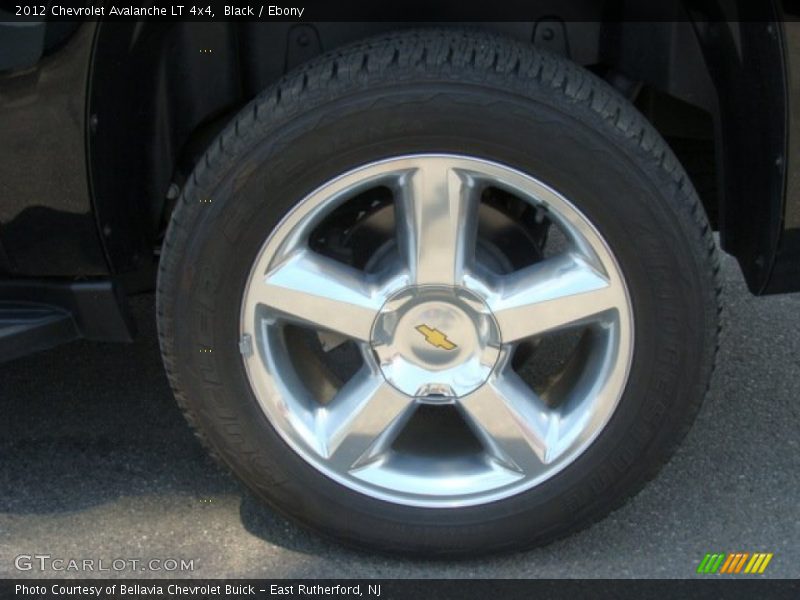 Black / Ebony 2012 Chevrolet Avalanche LT 4x4