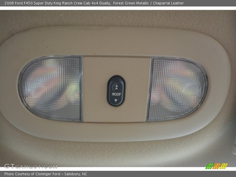 Forest Green Metallic / Chaparral Leather 2008 Ford F450 Super Duty King Ranch Crew Cab 4x4 Dually