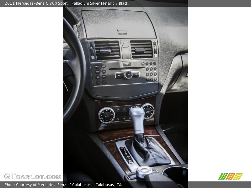 Palladium Silver Metallic / Black 2011 Mercedes-Benz C 300 Sport