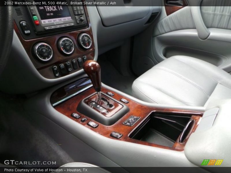 Brilliant Silver Metallic / Ash 2002 Mercedes-Benz ML 500 4Matic