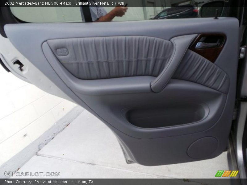 Brilliant Silver Metallic / Ash 2002 Mercedes-Benz ML 500 4Matic