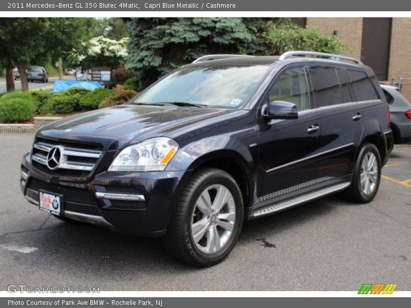 Capri Blue Metallic / Cashmere 2011 Mercedes-Benz GL 350 Blutec 4Matic