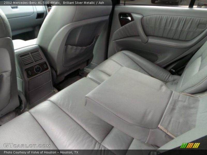 Brilliant Silver Metallic / Ash 2002 Mercedes-Benz ML 500 4Matic