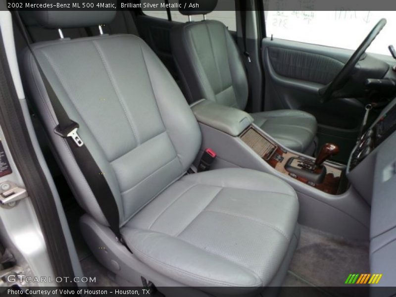Brilliant Silver Metallic / Ash 2002 Mercedes-Benz ML 500 4Matic