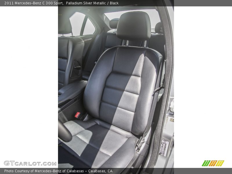 Palladium Silver Metallic / Black 2011 Mercedes-Benz C 300 Sport