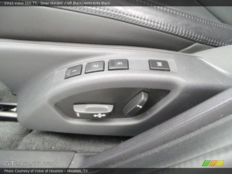 Silver Metallic / Off Black/Anthracite Black 2012 Volvo S60 T5