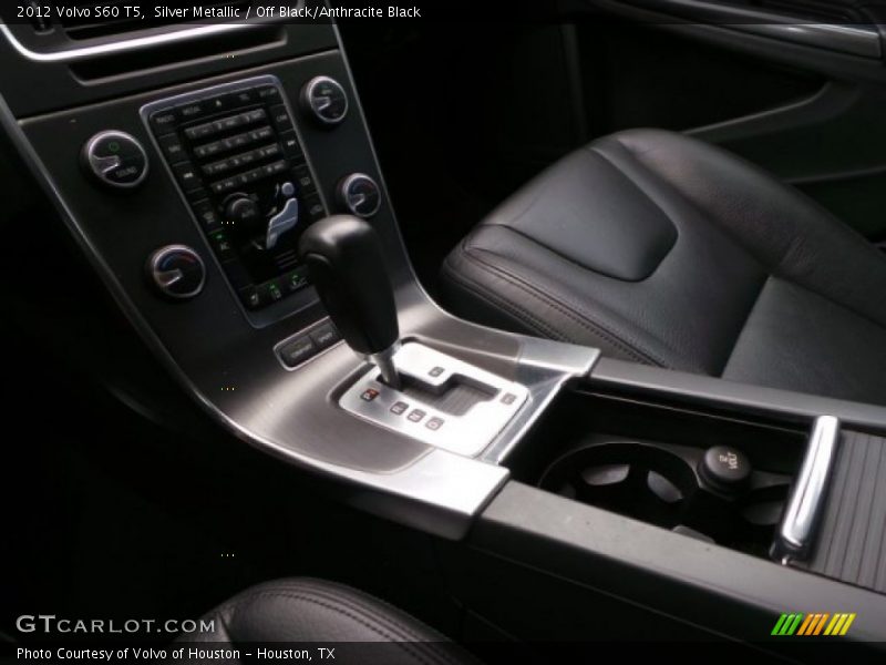 Silver Metallic / Off Black/Anthracite Black 2012 Volvo S60 T5