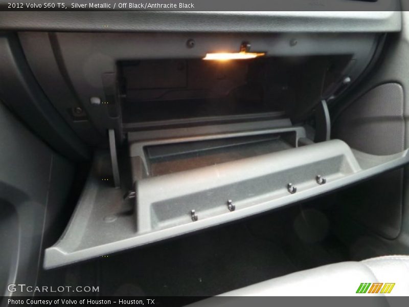 Silver Metallic / Off Black/Anthracite Black 2012 Volvo S60 T5