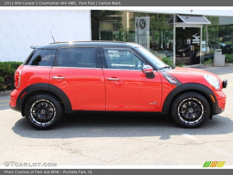 Pure Red / Carbon Black 2011 Mini Cooper S Countryman All4 AWD