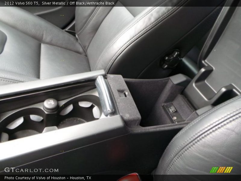 Silver Metallic / Off Black/Anthracite Black 2012 Volvo S60 T5