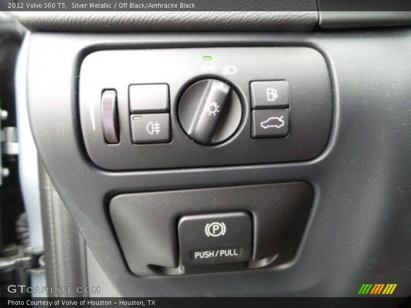 Silver Metallic / Off Black/Anthracite Black 2012 Volvo S60 T5