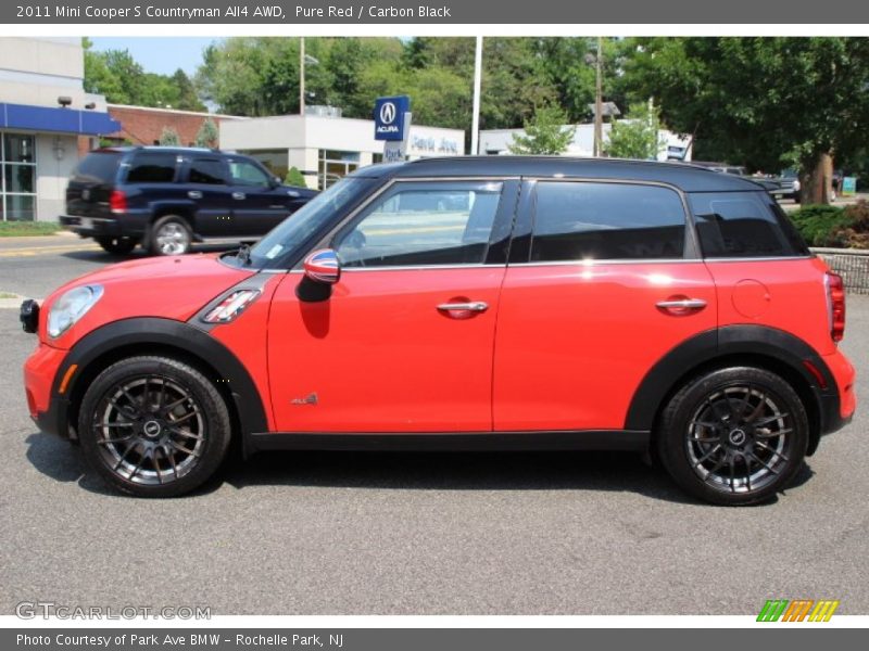 Pure Red / Carbon Black 2011 Mini Cooper S Countryman All4 AWD