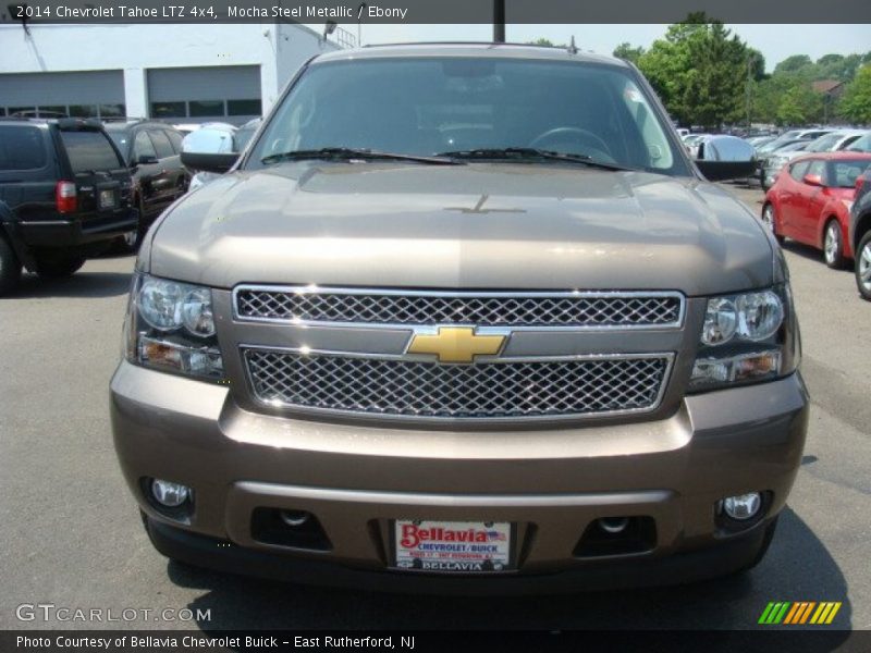 Mocha Steel Metallic / Ebony 2014 Chevrolet Tahoe LTZ 4x4