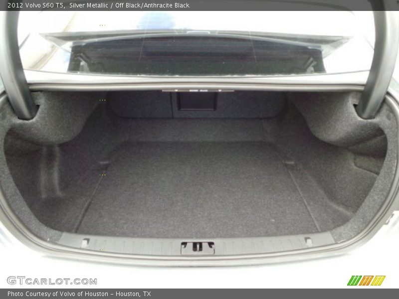 Silver Metallic / Off Black/Anthracite Black 2012 Volvo S60 T5