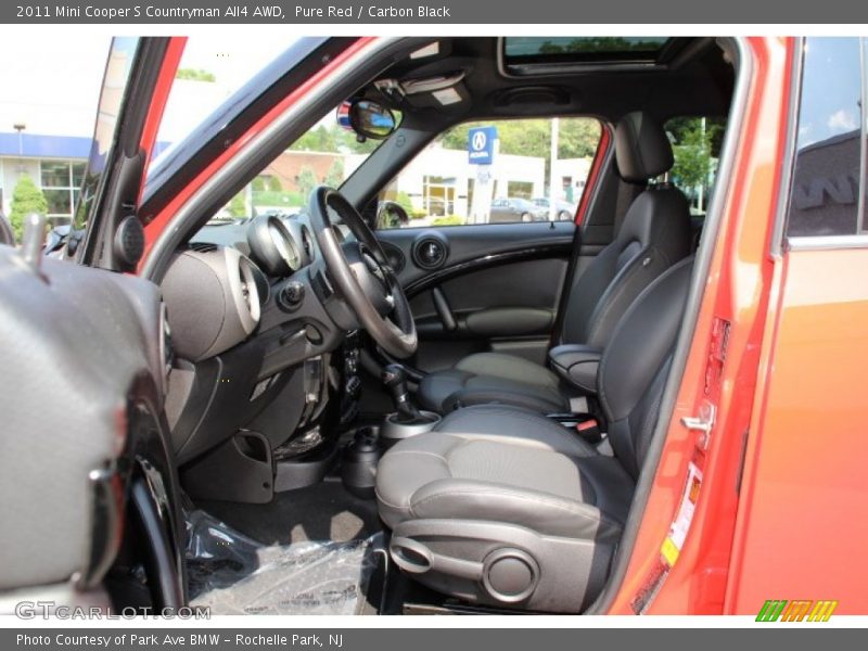 Pure Red / Carbon Black 2011 Mini Cooper S Countryman All4 AWD