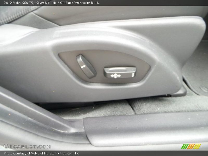 Silver Metallic / Off Black/Anthracite Black 2012 Volvo S60 T5