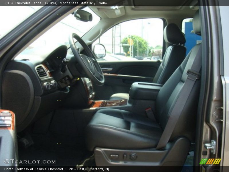 Mocha Steel Metallic / Ebony 2014 Chevrolet Tahoe LTZ 4x4