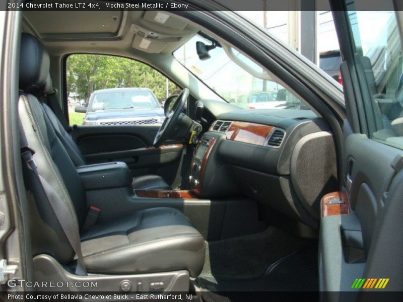 Mocha Steel Metallic / Ebony 2014 Chevrolet Tahoe LTZ 4x4