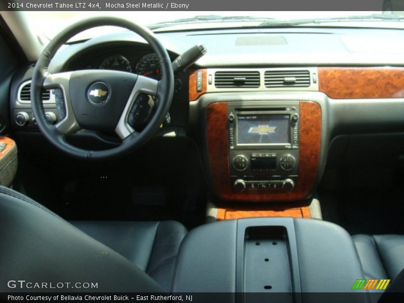 Mocha Steel Metallic / Ebony 2014 Chevrolet Tahoe LTZ 4x4