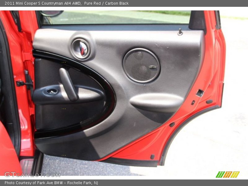 Pure Red / Carbon Black 2011 Mini Cooper S Countryman All4 AWD