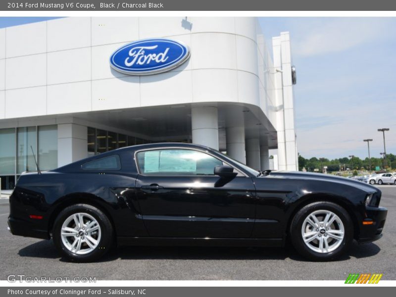 Black / Charcoal Black 2014 Ford Mustang V6 Coupe