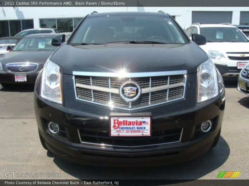 Black Raven / Ebony/Ebony 2012 Cadillac SRX Performance AWD