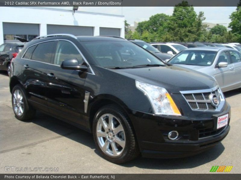 Black Raven / Ebony/Ebony 2012 Cadillac SRX Performance AWD