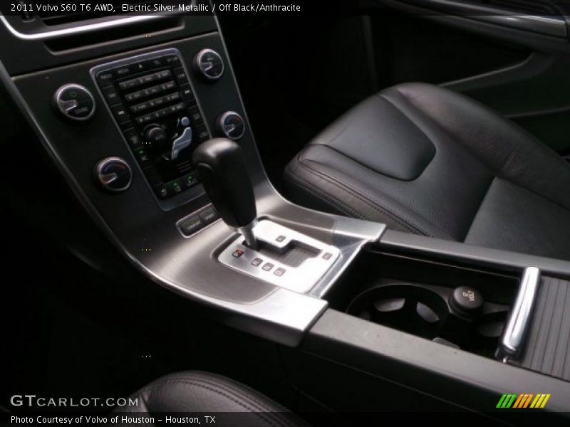 Electric Silver Metallic / Off Black/Anthracite 2011 Volvo S60 T6 AWD