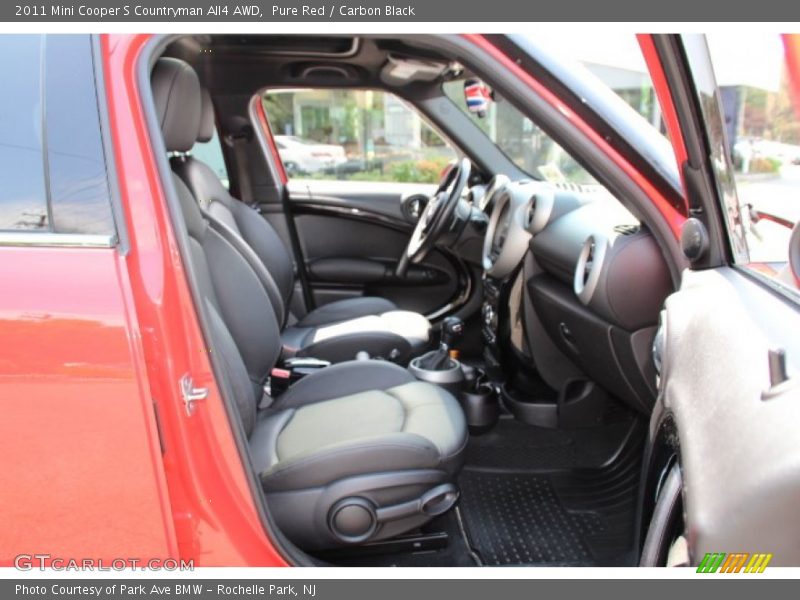 Pure Red / Carbon Black 2011 Mini Cooper S Countryman All4 AWD