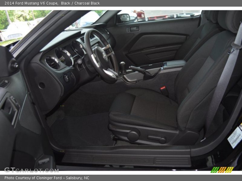Black / Charcoal Black 2014 Ford Mustang V6 Coupe