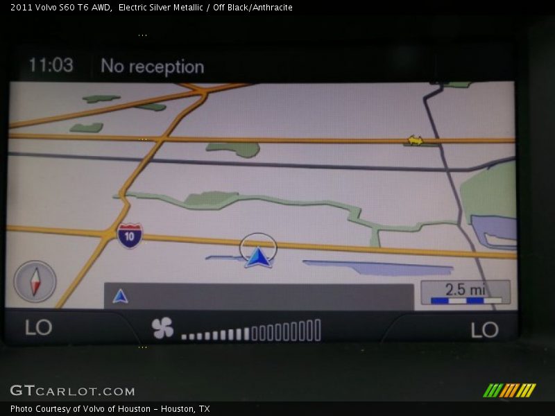 Electric Silver Metallic / Off Black/Anthracite 2011 Volvo S60 T6 AWD