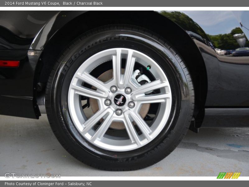 Black / Charcoal Black 2014 Ford Mustang V6 Coupe