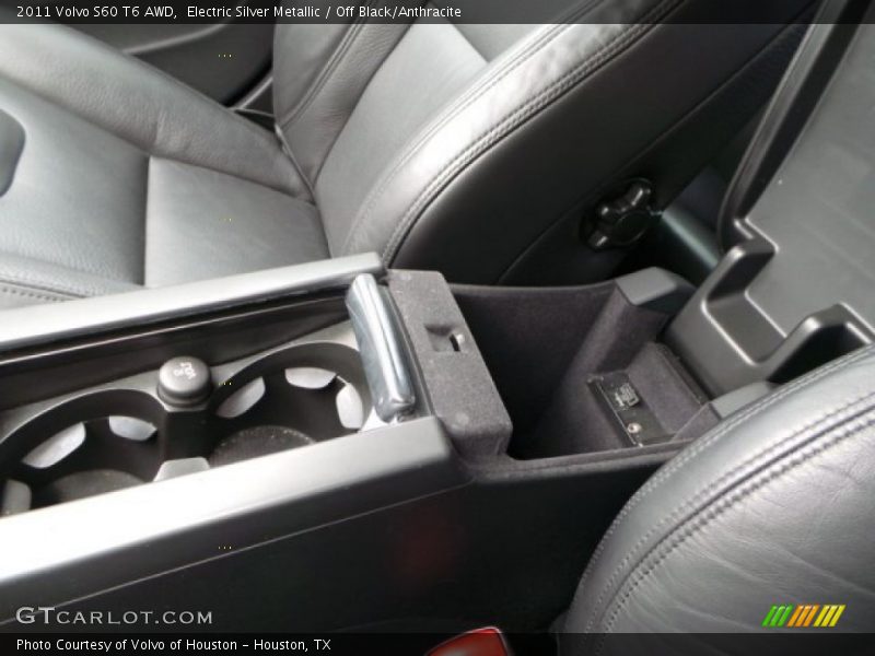 Electric Silver Metallic / Off Black/Anthracite 2011 Volvo S60 T6 AWD