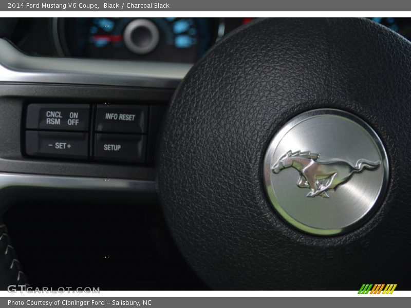 Black / Charcoal Black 2014 Ford Mustang V6 Coupe